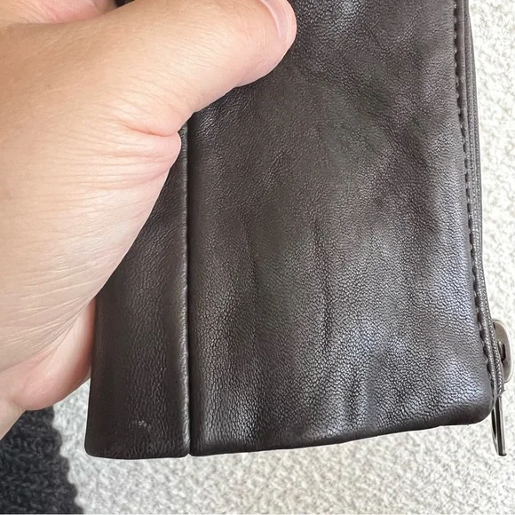 Lucky‎ Brand Women’s Leather Shawl Collar Jacket Size XS